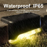 Solar Deck Lights 4/8/16 PCS Outdoor Solar Step Light Warm White for Garden-TI00821-Veeddydropshipping